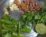 કોથમીર ની ચટણી (Kothmir Chutney Recipe In Gujarati) રેસીપી સ્ટેપ1ફોટો