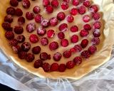 Une image de l'étape 3 de Tarte au flan aux framboises ou aux fruits 😃.