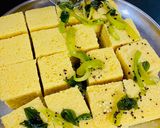 નાયલોન ખમણ (ઈન્સ્ટન્ટ અને જાળીવાળા) રેસીપી સ્ટેપ5ફોટો