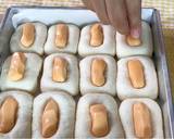 ขนมปังไส้กรอกพิซซ่า นวดมือ15นาที ง่ายแต่ออกมาดีงาม วิธีทำสูตร 9 รูป