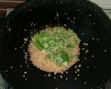A picture of step 2 of Tawa Mustard mint rice.