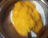 मैंगो सूजी केक (Mango suji cake recipe in hindi) रेसिपी चरण 2 फोटो