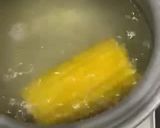 A picture of step 2 of Buttery Corn on the cob 🌽.