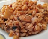 Foto del paso 2 de la receta: Arroz medio caldoso con calamares en Olla GM