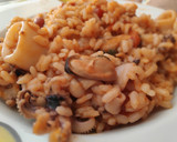 Foto del paso 2 de la receta: Arroz medio caldoso con calamares en Olla GM