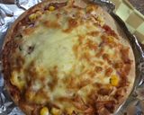 Hình bước làm 4 của món Pizza bằng nồi chiên không dầu