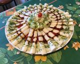 Une image de l'étape 9 de Salade de concombres, tomates, coeurs de palmier au persil et crème de balsamique.