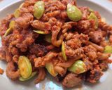 Foto langkah ke 4 dari resep Sambal Goreng Ati Ampela Usus Pete.