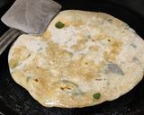 A picture of step 4 of Methi ke parathe.