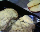 Foto del paso 5 de la receta: Tostadas crujientes de queso y manzana 🧀🍎└⁠|⁠∵⁠|⁠┐⁠♪