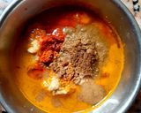 ছোট আলু দিয়ে সয়াবিন ঝাল রেসিপির ধাপ 3 ছবি