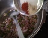 A picture of step 2 of Methi Aloo Paratha and Beetroot Raita.