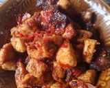 Foto langkah ke 4 dari resep 25. Sambal Goreng Hati Ampela Tahu.