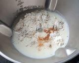A picture of step 1 of Homemade Ham and Cheese Croissants with Light Béchamel.