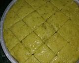 A picture of step 9 of Palak coriander Dhokla.