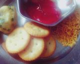 A picture of step 1 of Biscuit pin wheel.