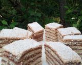HATLAPOS KRÉMES 🍯🍫/ csokoládé pudingos süti/gyors, egyszerű recept fázis 9 fotója