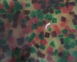 Foto langkah ke 2 dari resep Puding pelangi.