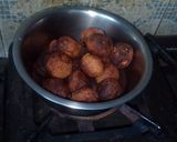 A picture of step 8 of Kathal kofta.