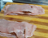 Foto del paso 4 de la receta: Filetes de pechuga de pavo rellenos de bacon y tomate en Airfryer