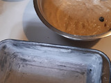 Budín de frutillas y arándanos