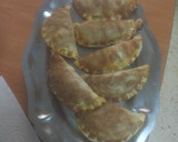 Foto del paso 4 de la receta: Empanadillas de compota de manzana especiada con helado