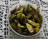 Foto del paso 3 de la receta: Okra ❤️