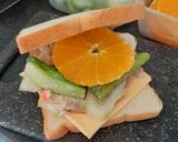 รูปขั้นตอนการทำที่ 4 ของ แซนด์วิชหน้าร้อน, summer sandwich