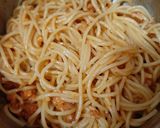 Foto del paso 2 de la receta: Tallarines con salchicha de Huacho