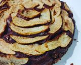 A picture of step 5 of Apple multigrain millets palm cake.