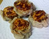 Foto del paso 8 de la receta: Canastitas de atún y cebolla con masa de harina integral