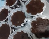 Foto langkah ke 2 dari resep Puding Coklat Fla Vanilla.