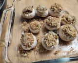 A picture of step 3 of Maggie's Simple Stuffed Mushrooms.