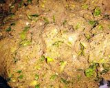 A picture of step 1 of Laziz koftay.
