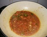 A picture of step 4 of Mince chicken(keema karahi).