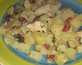 Foto del paso 5 de la receta: Pollo con papas y queso crema