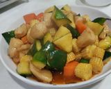 醬爆節瓜雞丁的食譜步驟5照片