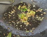 A picture of step 2 of Kanki Chokha Ni Ghensh - Gujarati Traditional Lost Recipe - Broken Rice Cooked in Sour Buttermilk.