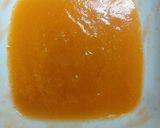 A picture of step 2 of Muskmelon ice-cream.