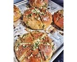 Foto langkah ke 6 dari resep Korean Garlic Cheesse Bread (tanpa mixer tanpa ulen).