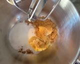 A picture of step 2 of White chocolate pecan cookies.