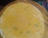 A picture of step 2 of Dal Dhokli.