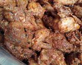 A picture of step 1 of Peppered chicken.
