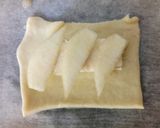 A picture of step 2 of Mille Foglie Pear And Gorgonzola.