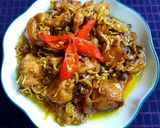 Hình bước làm 5 của món Gà kho sả ớt