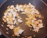 Foto del paso 3 de la receta: Espaguetis con pollo cremoso