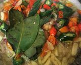 Foto langkah ke 3 dari resep Tumis Cumi Asin Pete.