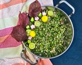 عکس مرحله 1 از دستور سالاد تبوله با باکویت 🥗 Tabboule buckwheat salad