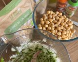 Une image de l'étape 2 de Falafels à la farine de fève et pois chiches.