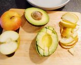 A picture of step 1 of A Healthy Breakfast with Apple n Oats.